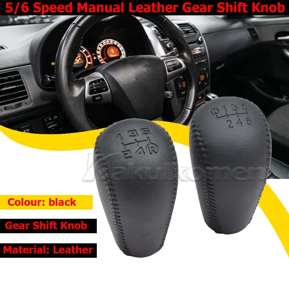 Schaltknauf für Toyota Hilux Mk6 Mk7 SR5 Vigo Revo Pickup Fortuner SUV Schalthebelkopf Schaltgriff Manuell 5/6-Gang – Detail 3