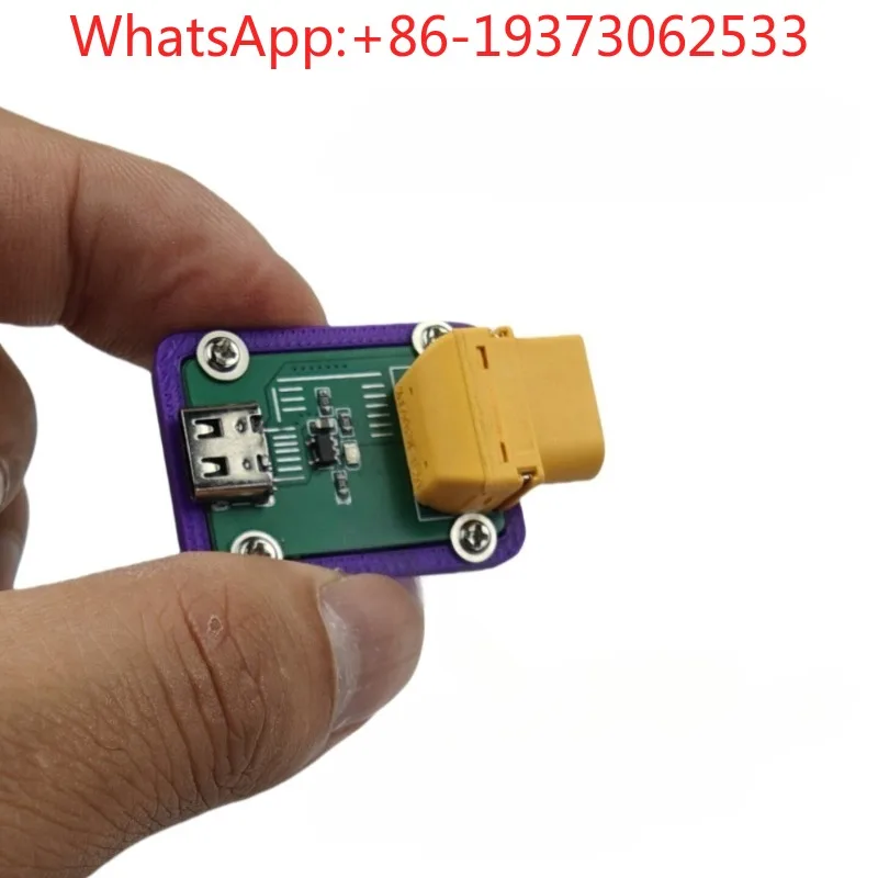 Balanced Charging Adapter Model Aircraft Balanced Charging Power Supply Type-C To XT60 Deceiver Adapter