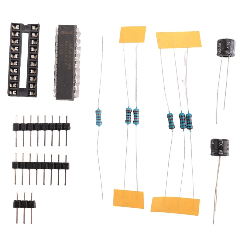 MAX038 generatore di segnale Kit fai da te 1Hz-20Mhz generatore di funzioni generatore Op-Amp ad alta velocità sinusoidale/rettangolare/dente di sega