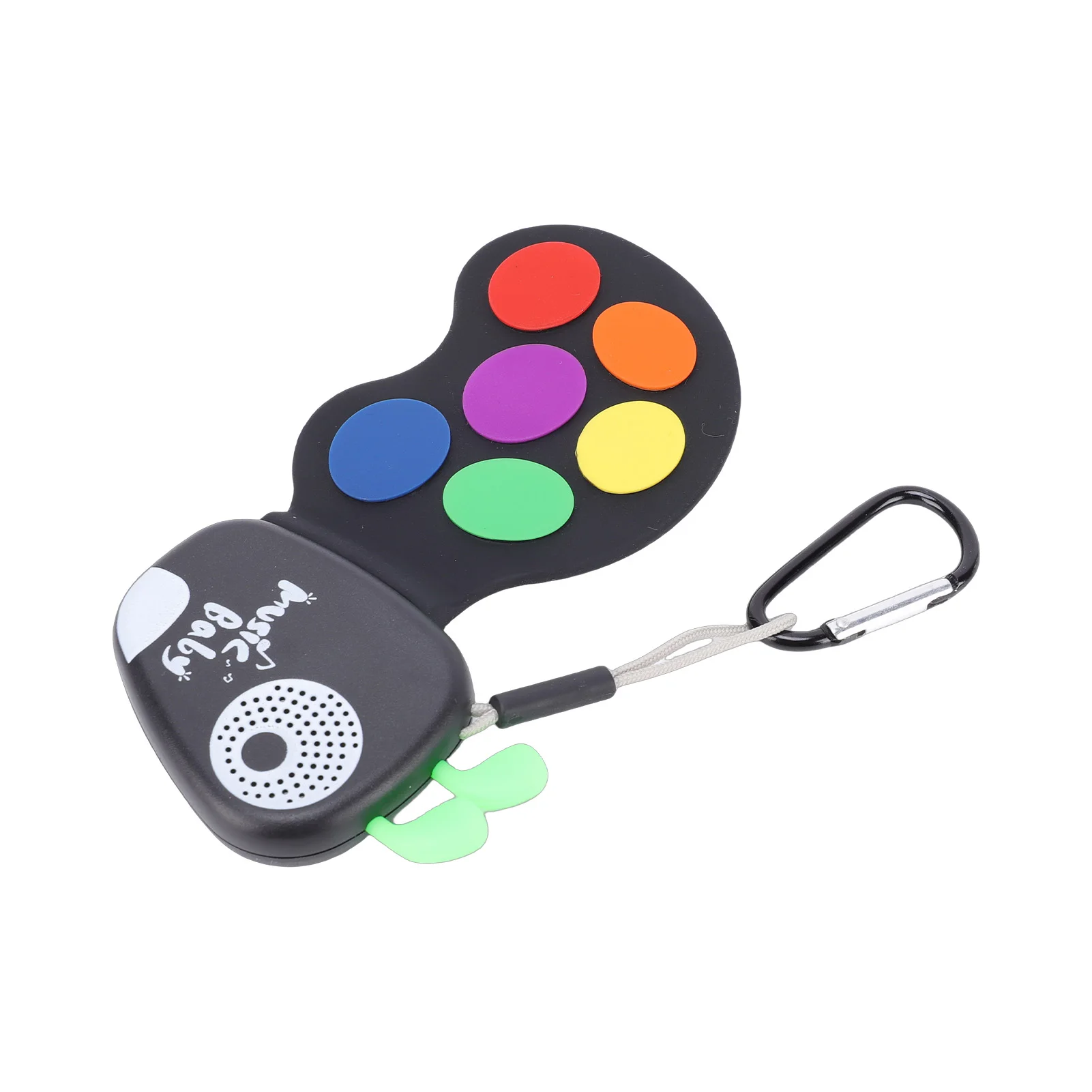 

Мини-барабан для пальцев, мини-электронный барабан, силиконовый складной портативный брелок-клавиатура со звуковыми чипами для музыкальных занятий