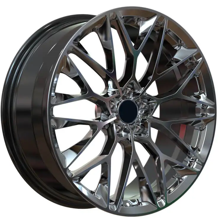 

5x114.3 Hype Black Special Color 4 Piece One Set 18 Inch Staggered Wheels 5x120 for Lamborghini