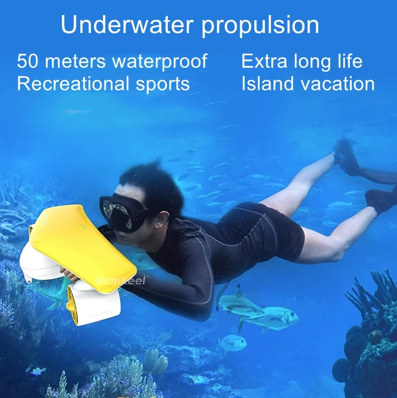 電気水中スラスターブラシレスモーターダイビングハンドヘルド水泳プロフェッショナルブースト水中ドローン撮影アーティファクト