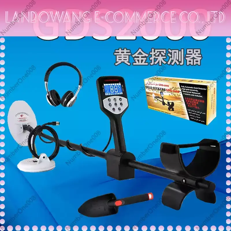 Premium GDS2000 Metal Detector Gold Detection Sand Gold Beach Gobi Professional Gold Detection Instrument