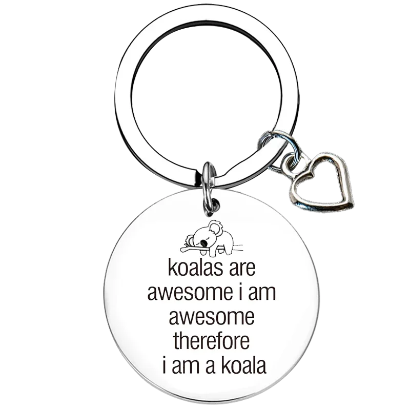 Koala Bear Gift Keychain koala chrismas Key Rings koala Lover Gift girl sister friend daughter birthday gift