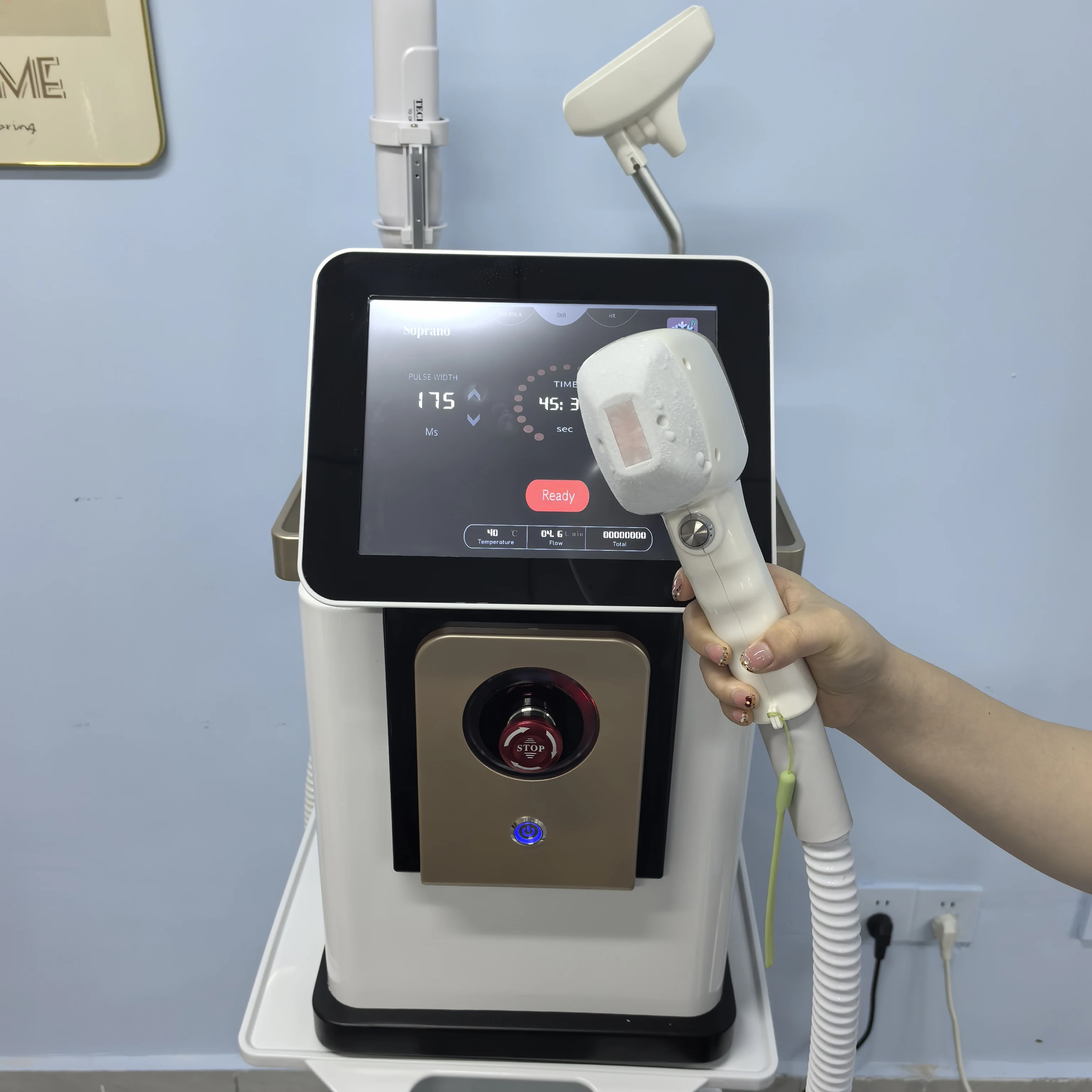 2IN1 Diode  NEW  5000W FAC 10 Bars Picosecond Machine Ice Painless Hair Removal Tattoo Pigment Scar Removal 4 Waves 808NM