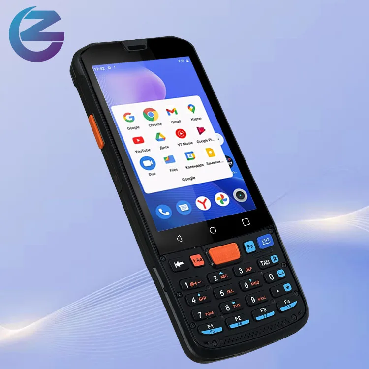 ZCS Z82 4-дюймовый защищенный портативный терминал NFC POS с двумя SIM-картами, мобильный Android PDA-сканер штрих-кодов