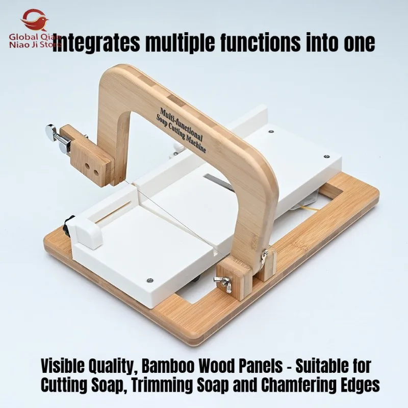 Soap Cutting Table, All-in-one Tool for Cutting and Trimming Handmade Soap, Edge Trimming for Handmade Soap