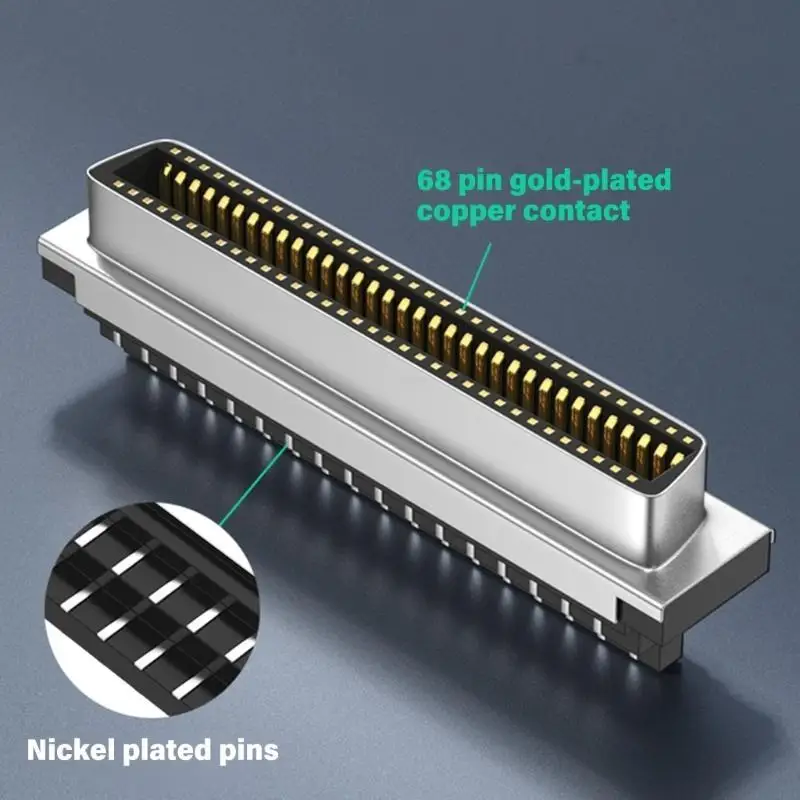 SCSI Conexión servo Cable Terminal CN14P CN20P CN26P CN36P CN50P CN68P Secure 83CE