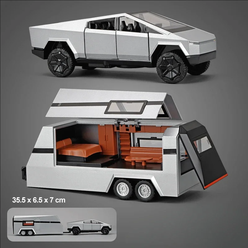 Simulation Rolls Royce Trailer Alloy Car Model Collection Ornaments Diecast Toy Car Boy Gift Tasla Models 1/32 Voiture Miniature