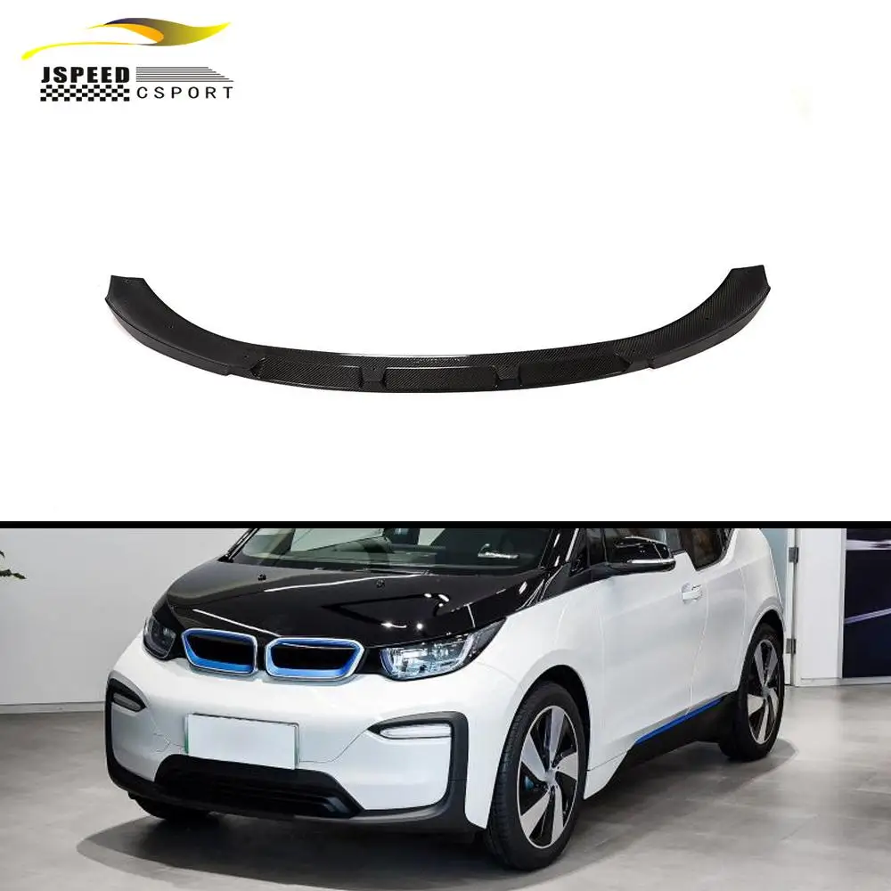 

Suitable for BMW I3 series I01 hatchback 4-door carbon fiber front bumper lower lip spoiler chin 2018-2020
