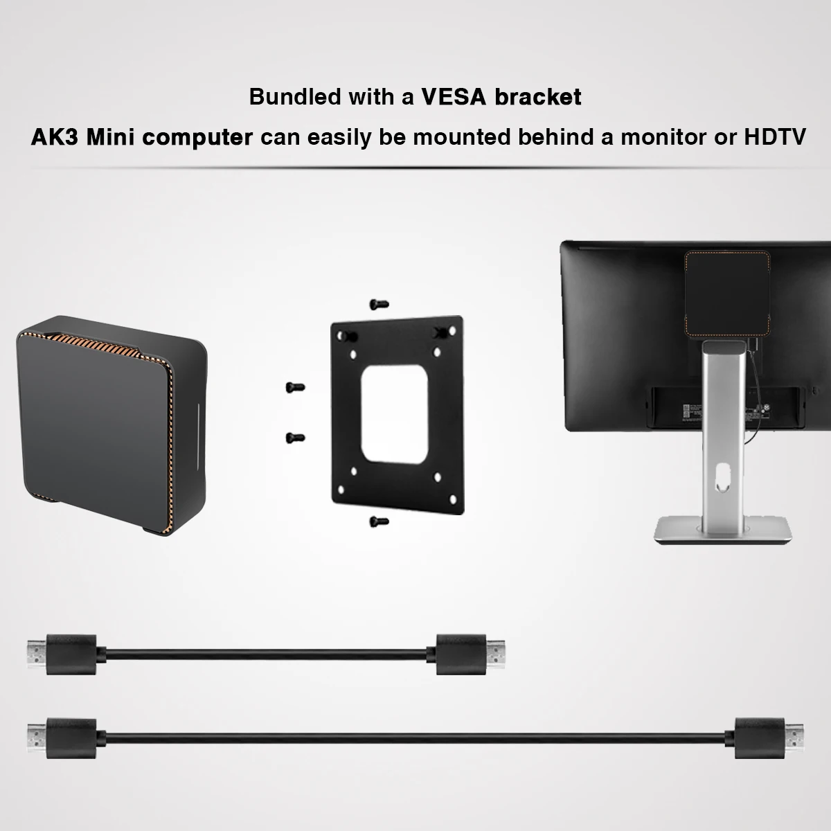 SZBOX AK3V Intel N3350 Win 10 4GB LPDDR3 64GB EMMC M.2 2.5''SATA SSD WIFI5.0 BT4.2 Mini PC RJ45 Gaming Office Desktop Computer