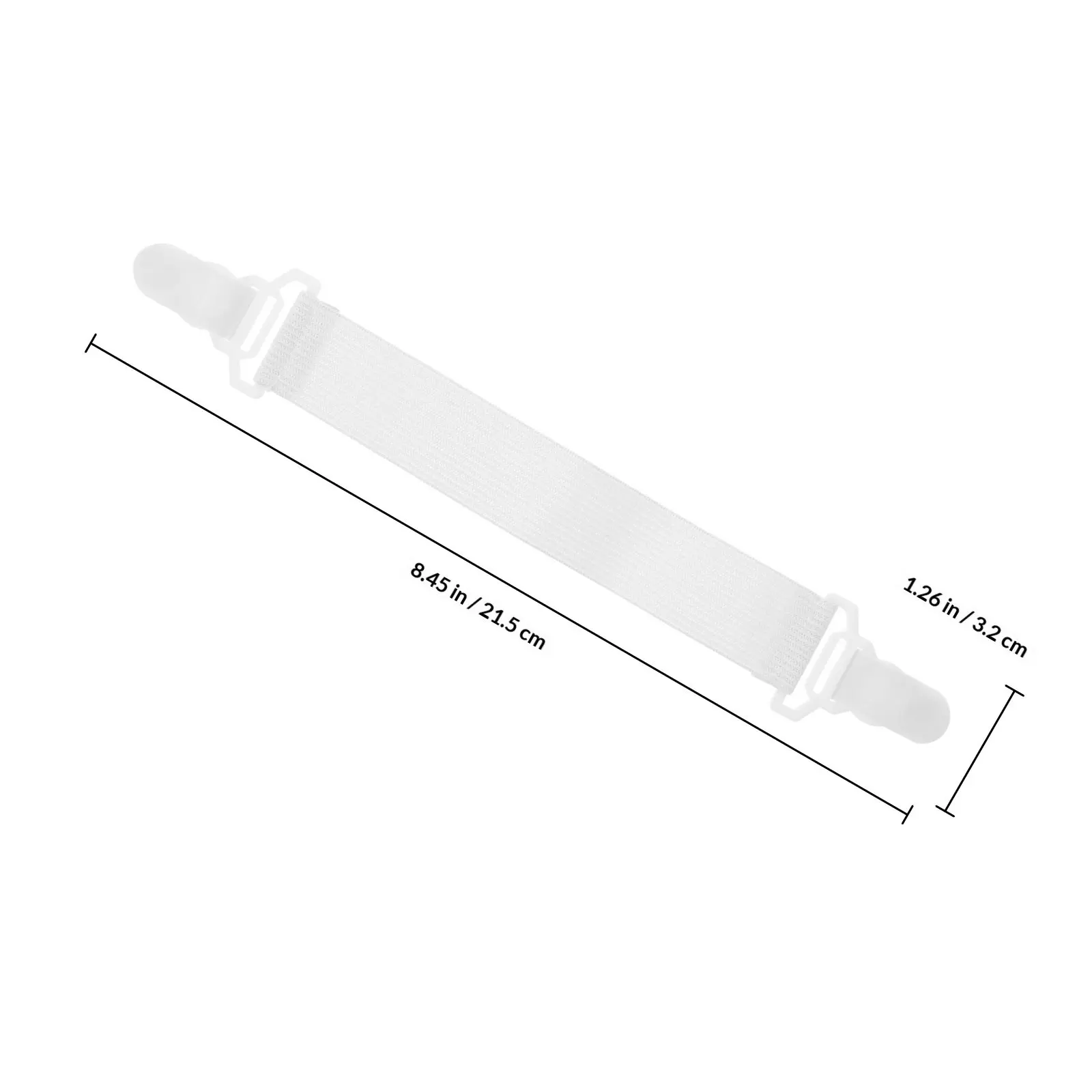 Elastic Garters Bed Sheet Grippers Sturdy Plastic Clips Nylon Bands Firm Bedding Fastener Prevent Slipping Hold Sheets Mattress