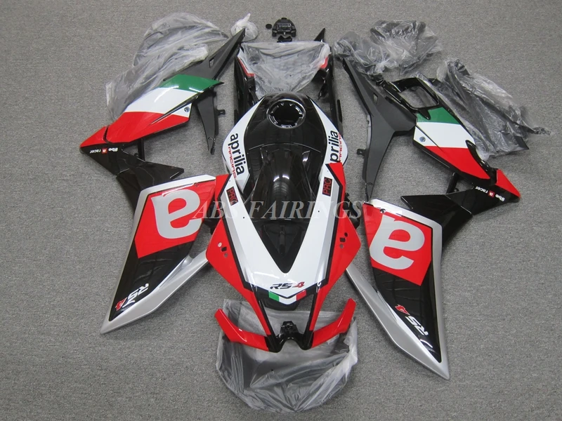 

4Gifts New ABS Full Bike Fairings Kit Fit for Aprilia RS4 50 125 2012 2013 2014 2015 12 13 14 15 Bodywork Set Custom Red Green