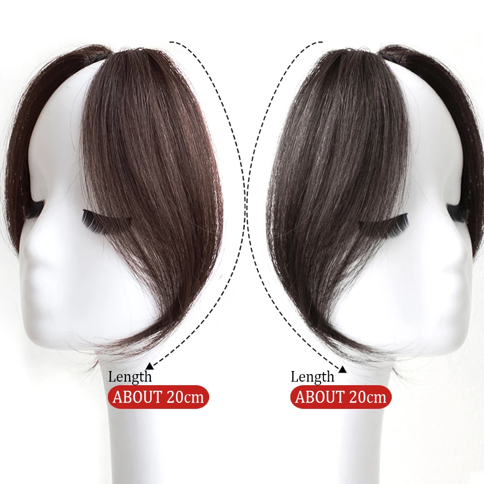 Synthetische Valse Pony Hair Extensions Clip In Het Midden Van Het Franse Natuurlijke Nep Pony Haar Stuk Voor Vrouwen Kant Pony Nep Haar