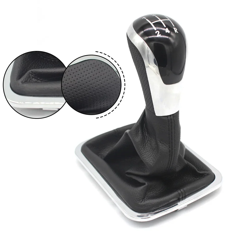 Shift Knob with Cover Designed for Geely For Emgrand 7 For EC7 For EC718 E7 2012 2013 Manual Transmission Applications
