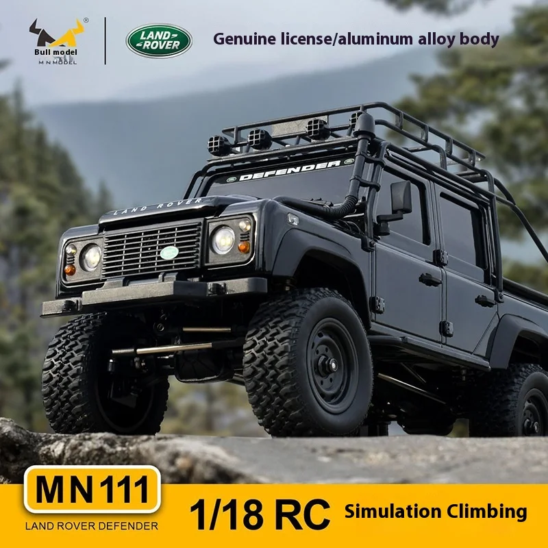 Nuevo Producto 1:18 Defender coche de escalada Mn111 Control remoto adulto profesional 4wd todoterreno vehículos Rc coches juguete para regalo para niños