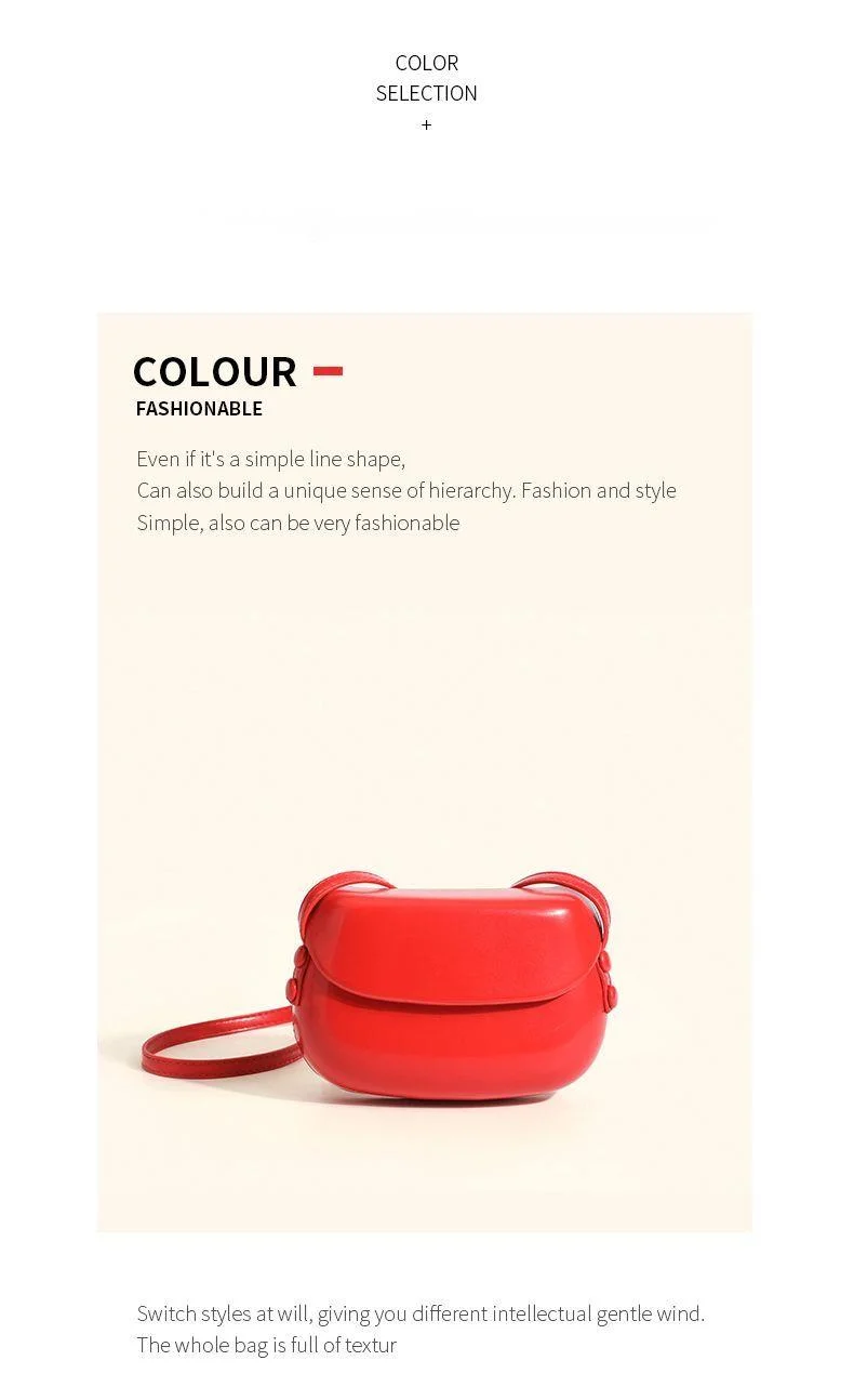 CHARHP&KEJNT Summer New Korean Red Saddle Small Bag Women's Phone_voghion.com