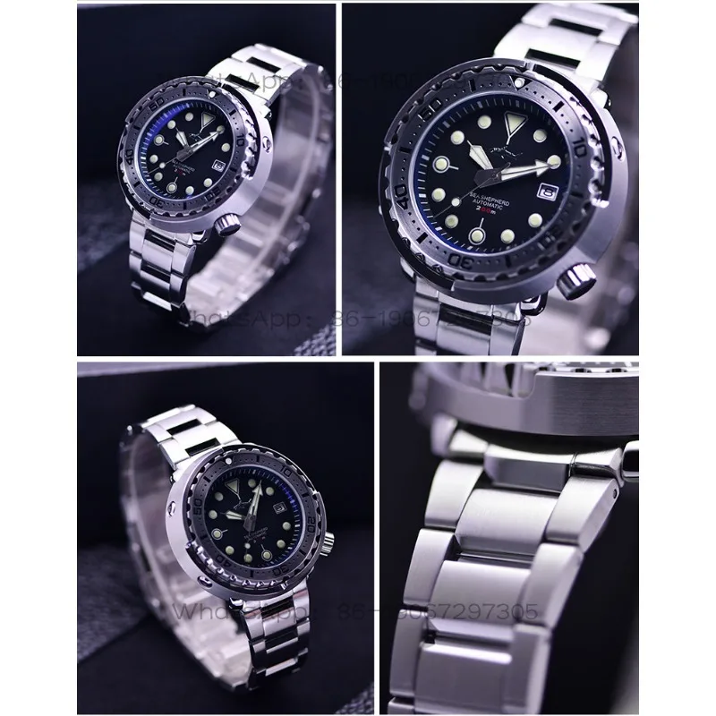 SBBN017 Mechanical Large Dial Anti-diving Watch Male Wristwatch