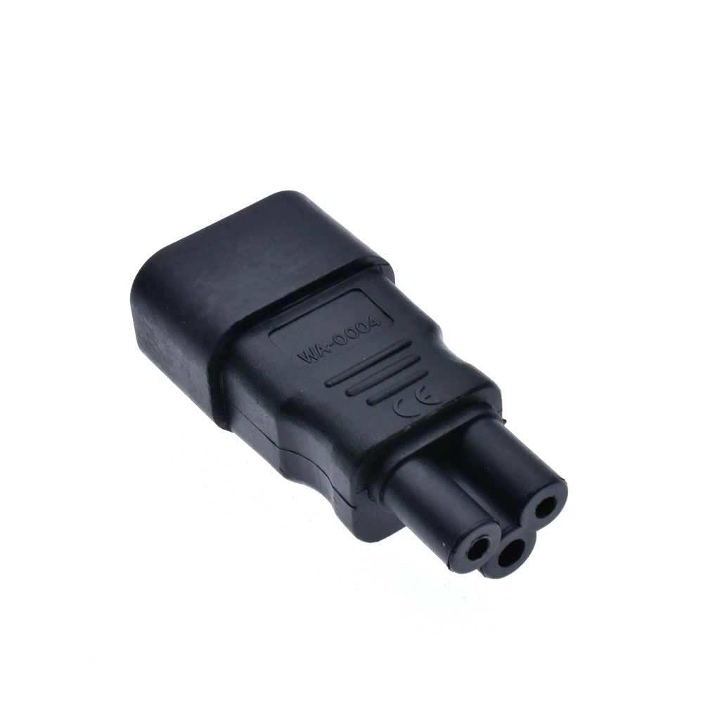 Uniwersalny zasilacz IEC 320 C14 do C5 Adapter konwerter C5 do C14 AC gniazdo zasilania 3 Pin IEC320 C14 złącze