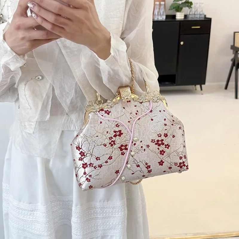 

Полированная роскошная женская сумка на одно плечо для путешествий с регулируемой принтом, подходящая для поездок на работу в торговом центре