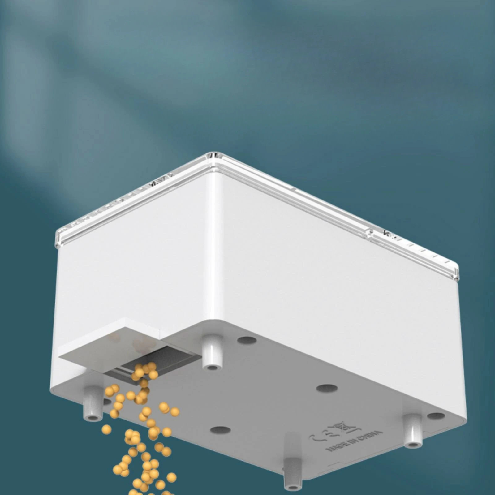 Automatic Aquatic Feeder Battery Powered Timed Aquatic Feeder Compact Quiet