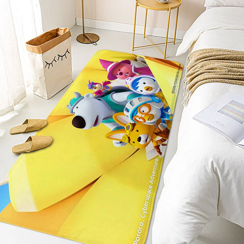 Children's Bedroom Carpet Z-Pororos Home Entrance Modern Home Decoration Bathroom Rug Aesthetic Carpet Living Room Floor Mat