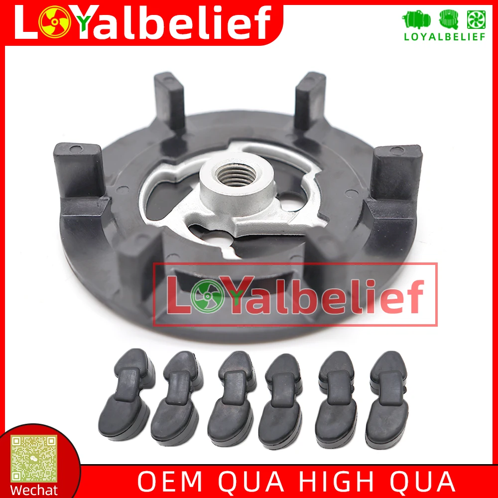 A/C Air Conditioning Compressor Clutch Hub Rubber 5SE09C 5SL12C 5SEU12C 6SEU14C 6SEU17C 7SEU17C