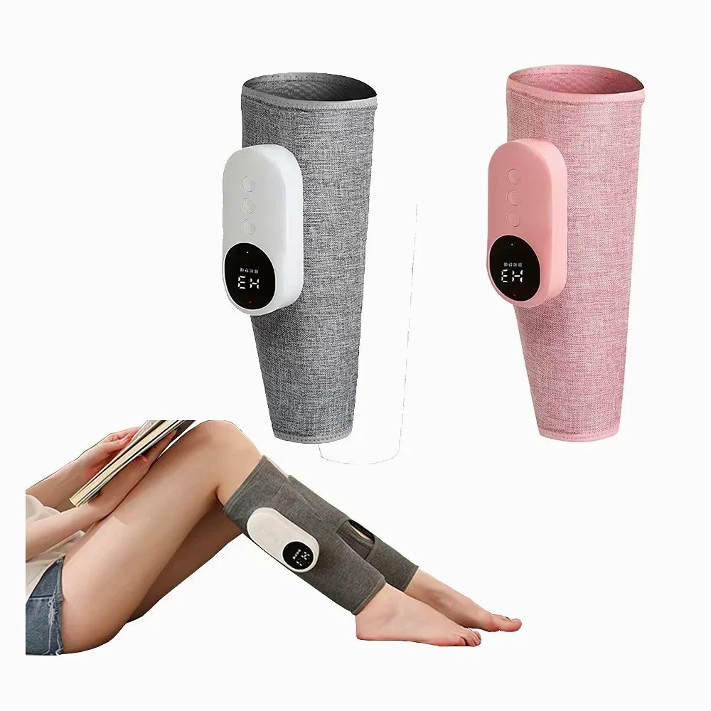 Calf Massage Machine Multifunctional Hot Compress Leg Slimming Instrument Air Wave Electric Pressure Remover Leg Massager