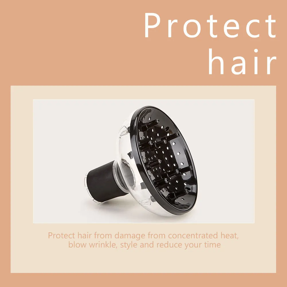 غطاء ناشر مجفف الشعر، أداة احترافية لصالونات التجميل، مقاومة للحرارة، متينة وخفيفة الوزن للسفر، للاستخدام المنزلي، محسن لتجعيد الشعر