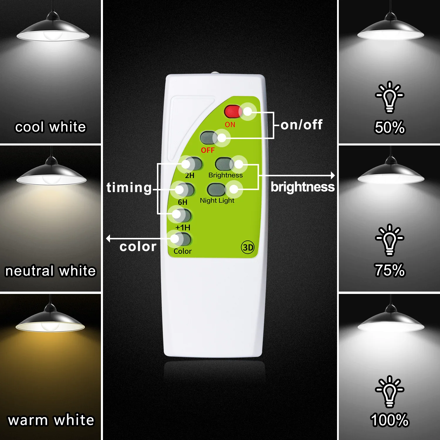 Garden PatioSolar Pendant Lights Super Bright Chandelier IP65 Waterproof Solar Lamp with A Remote Control solar lights outdoor image 4