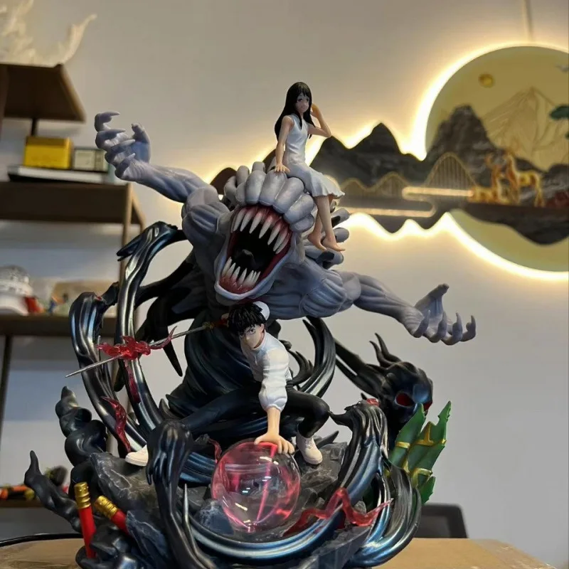 

Yuta Okkotsu Jujutsu Kaisen Glowing Figurine Pure Love Warrior Special Grade Cursed Spirit Rika Orimoto Anime Collectible Statue