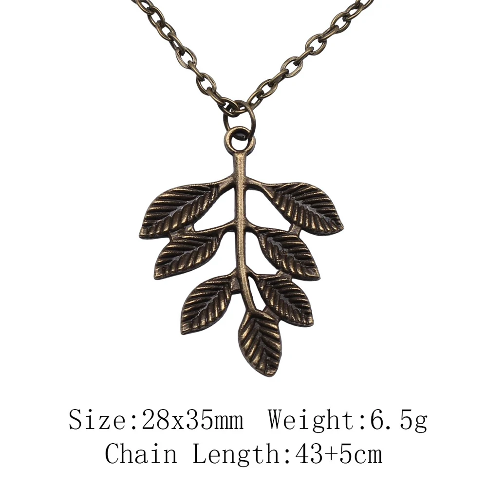 Gifts For Women Necklace On The Neck 43Cm Chain Clover Mushroom Leaf Beach Necklace Chain Necklace