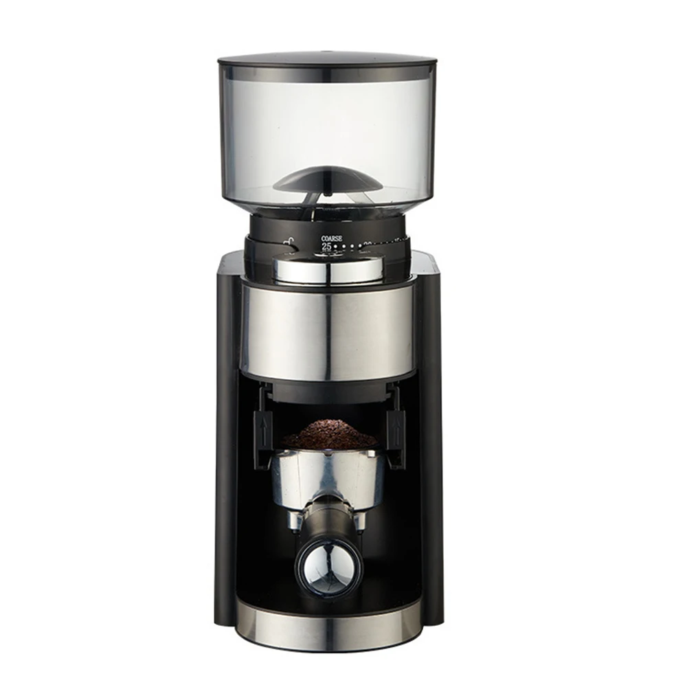 Electric Burr Coffee Grinder Adjustable Automatic Conical Burr Mill Coffee Bean Grinder with 25 Grind Setting for Espresso