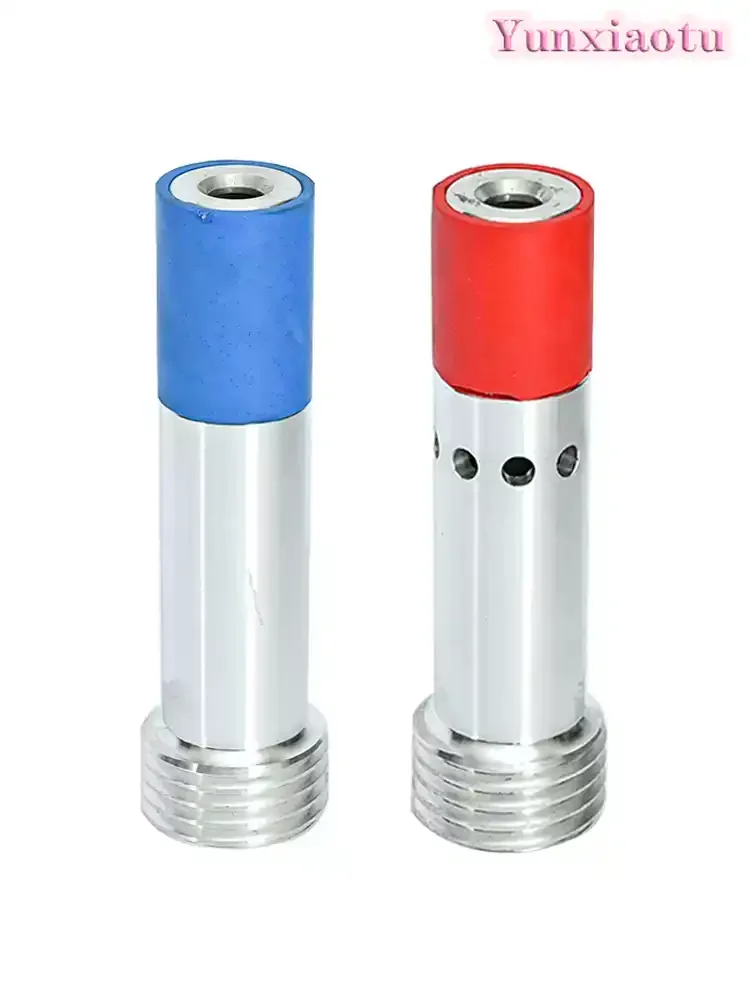 High pressure sandblasting machine accessories sandblasting tank boron carbide single and double air inlet nozzle gun head