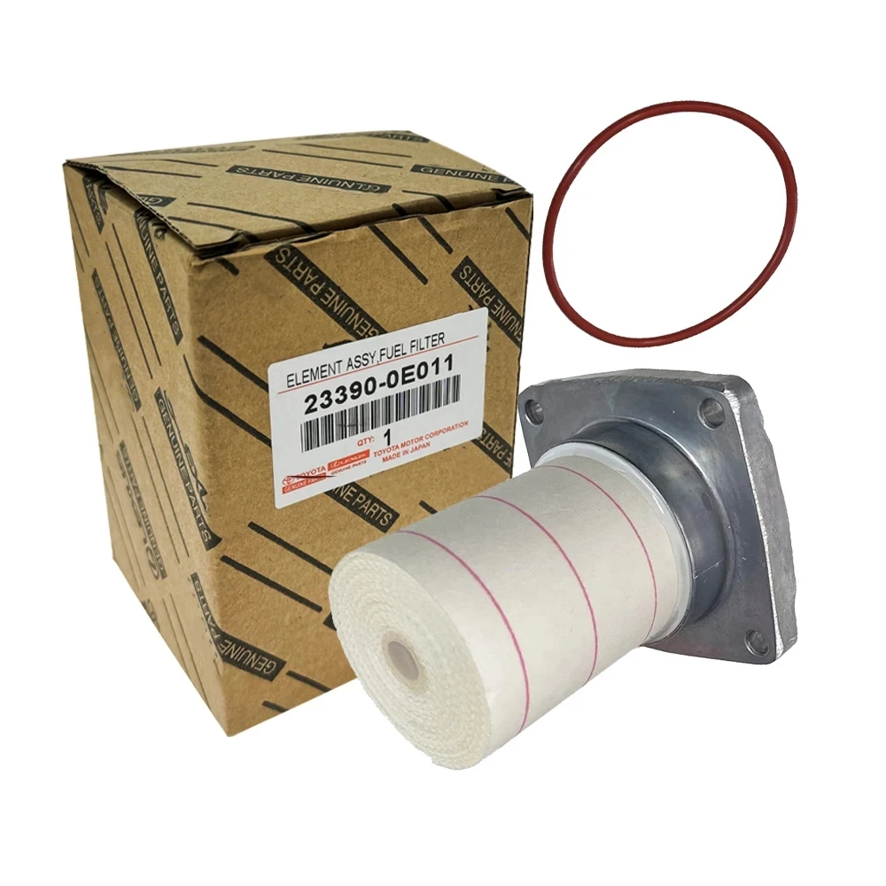 0EM:23390-0E010 23390-0E011 Fuel Filter Suitable for Hilux Land Cruiser Lexus LX Fuel Grid Diesel Filter Element 2015-