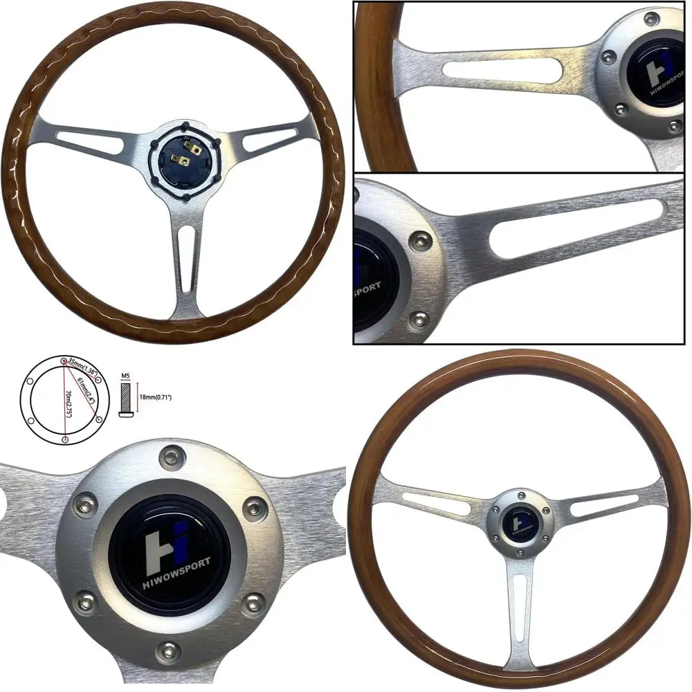 15 Inch Wooden Grai…