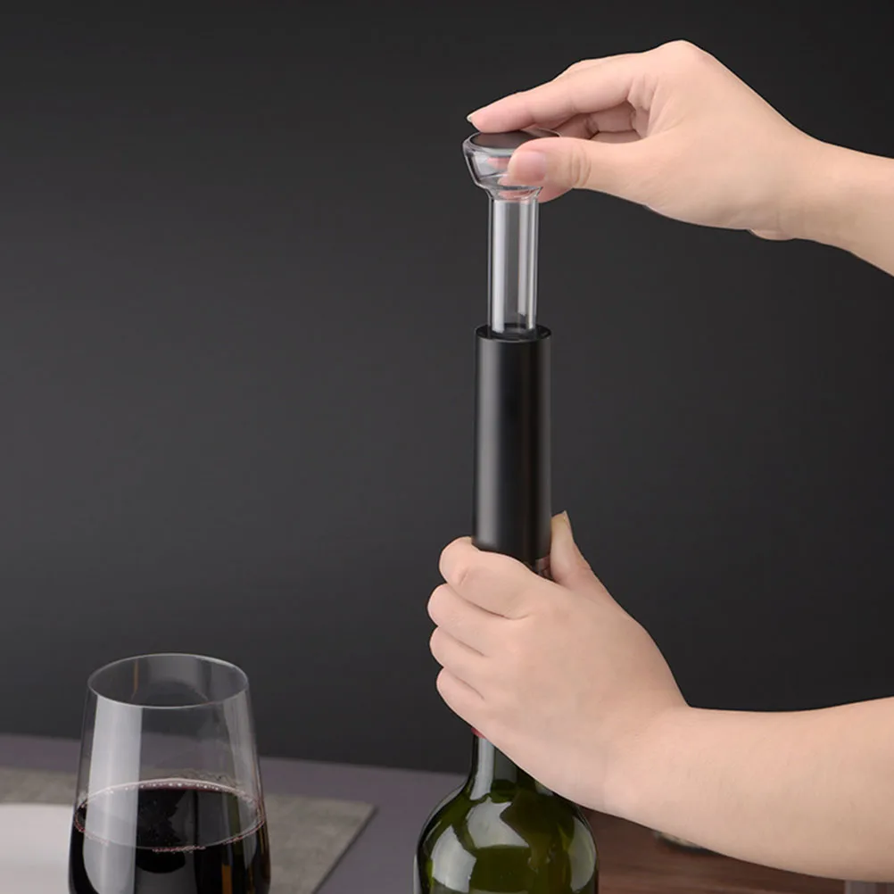 

1Set Wine Vacuum Stopper Keep Fresh Tool for Home Bar Party Bottle Stopper Wine Bottle Cap Stoppers Stoppers Plug with Pump
