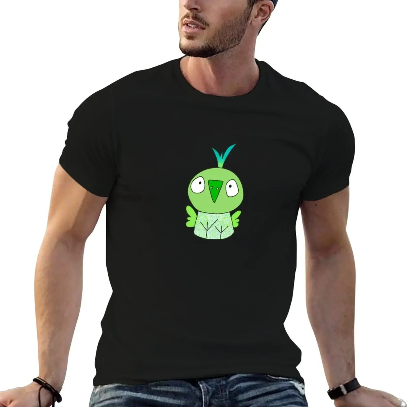 

retro bird T-Shirt oversized t shirt Louboutins plus size men clothing