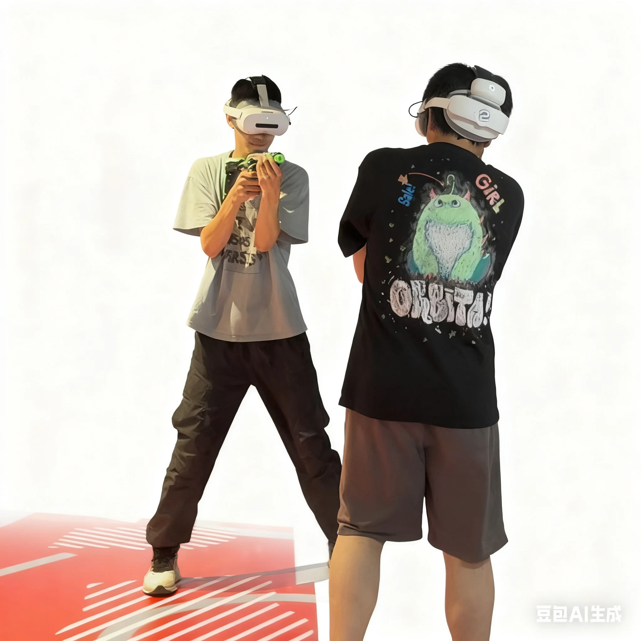 VR Arena Indoor Steel/Metal MR/VR Shooting System AR Multiplayer Game Machine Fast-response Head-mounted FPS