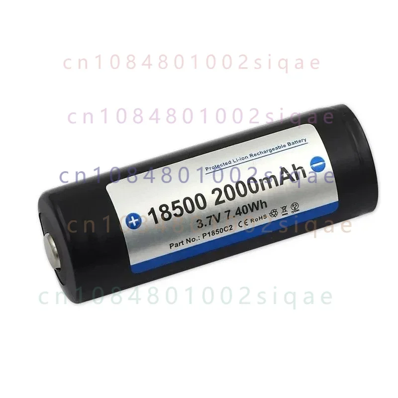 1pcs for keeppower plus protective plate icr18500 2000mah 3.7v flashlight battery p1850c2