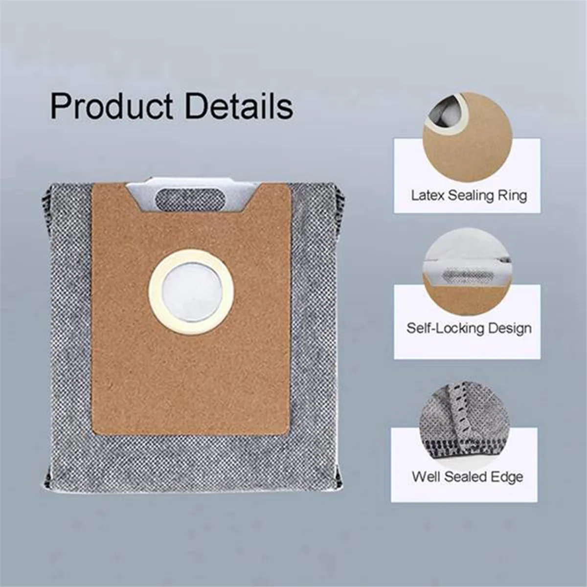 ABKR для Eufy Robovac Clean G35 + G40 + G40, гибридный робот-пылесос, основная боковая щетка, фильтр Hepa, мешки для пыли, запасные части