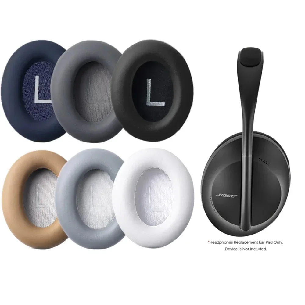 Bose NC700 Bose 700 단백질 가죽 메모리 폼 이어 패드 쿠션 교체용 오버이어 헤드폰 소프트가 포함된 이어패드 액세서리
