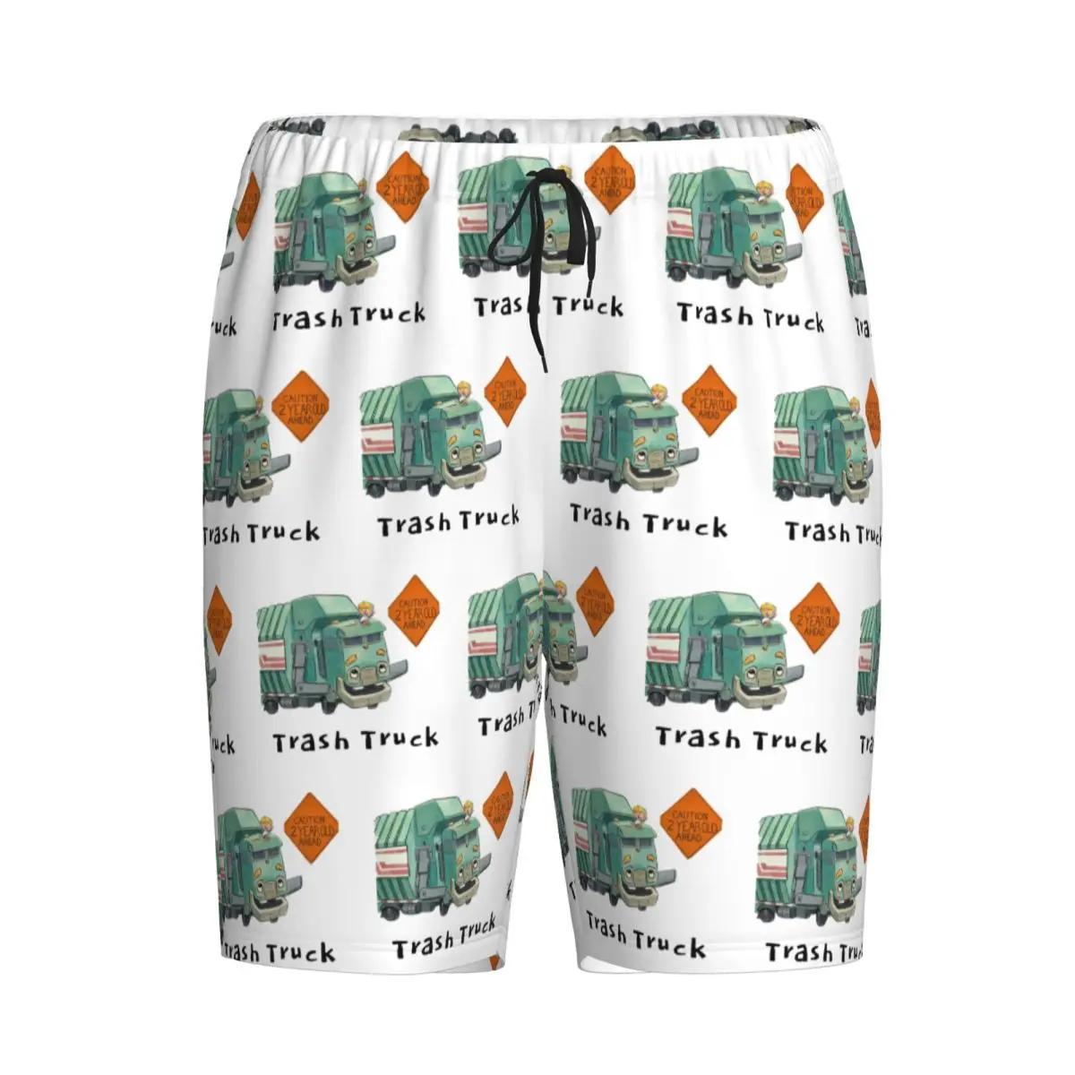 

Мужские пижамные штаны с мультяшным принтом мусоровоза Netflix, для сна и отдыха