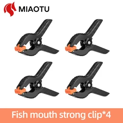 MIAOTU 4/10pcs Photography Studio Background stand holder Clips Backdrop Clamps Pegs Photo Equipment
