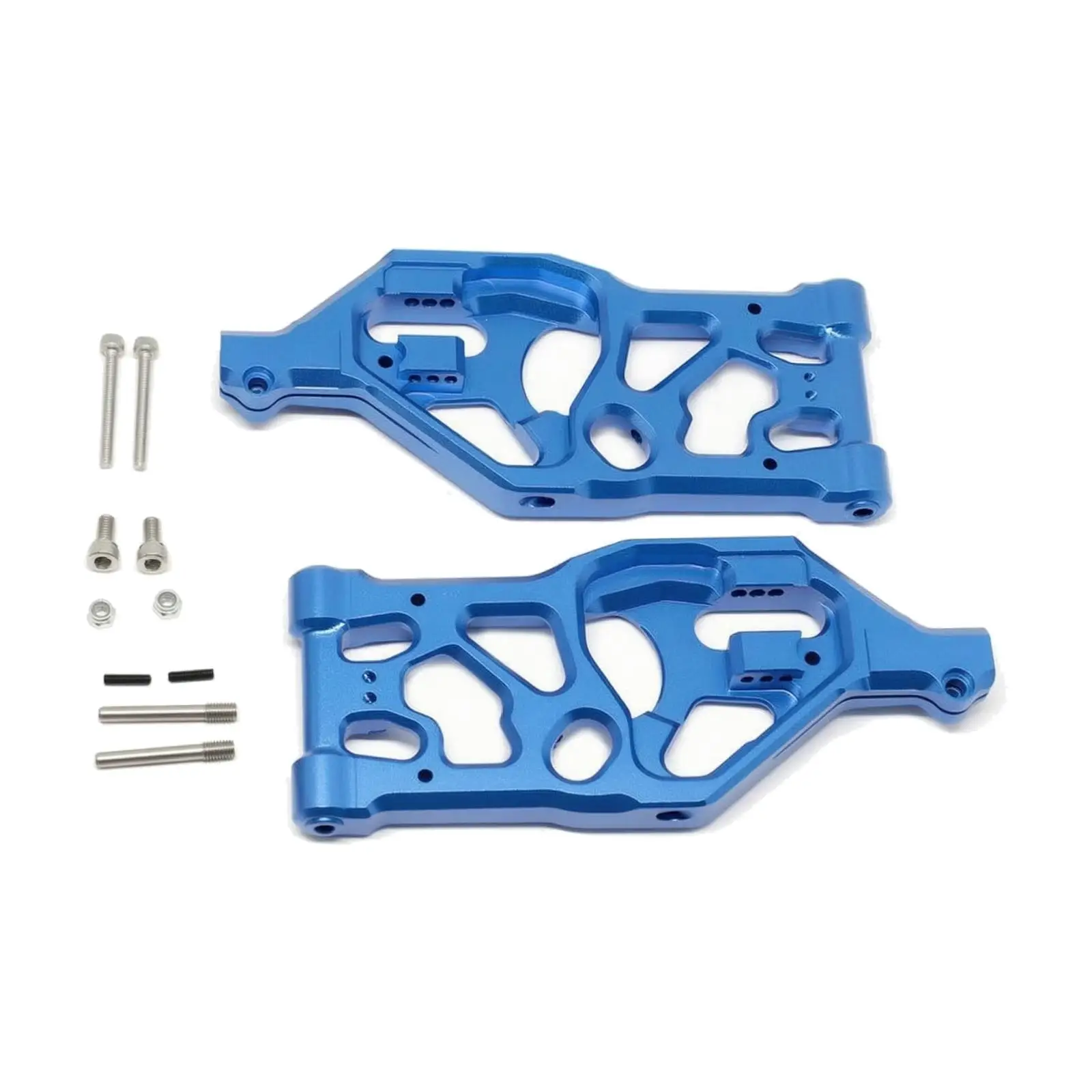 Front Lower Control Arm for Kraton 8S RC Car Alloy Machined Suspension Arm with Open Cutout Design Hardware