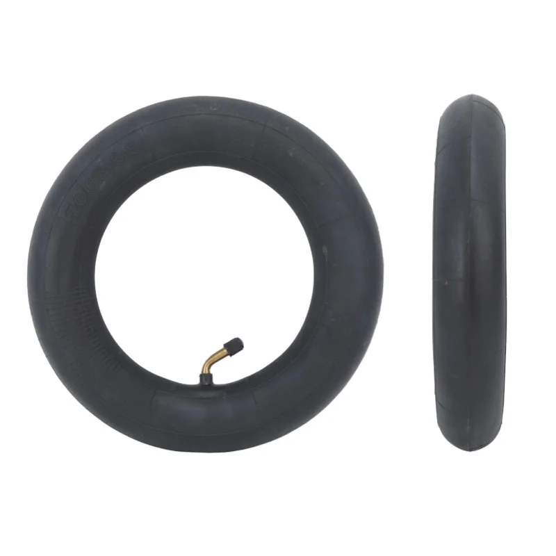 

70/65-6.5 Inner Tube With Curved Valve Strong Flexibility Stable Structure Scooter Rubber Inner Tube For Electric Scooter