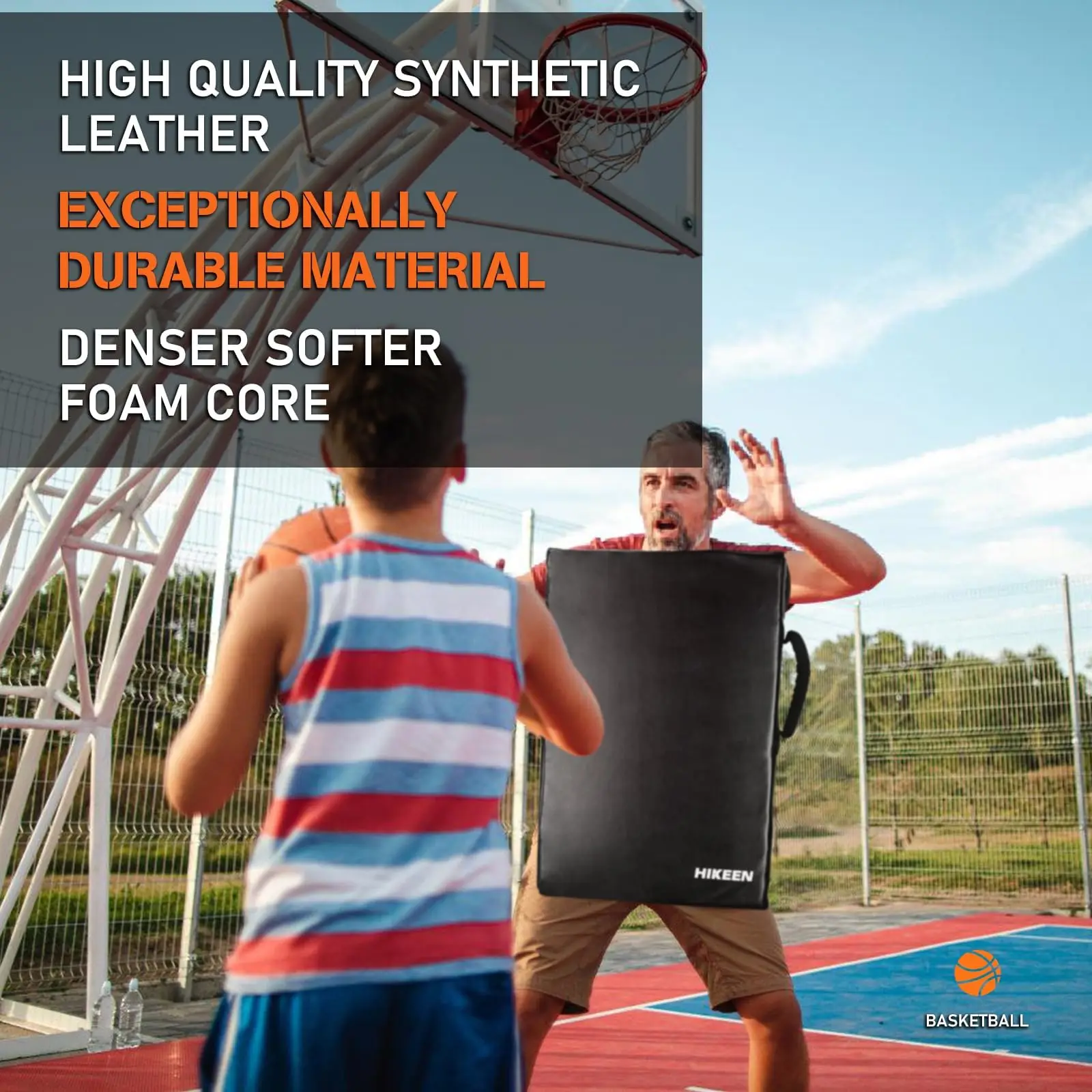 Hikeen كرة القدم حجب الوسادة معدات التدريب Denser ليونة رغوة ركلة الوسادة لكرة القدم كرة السلة الهوكي لاكروس معالجة الدمية