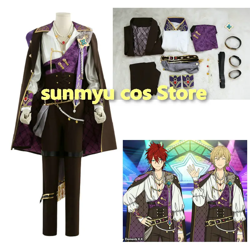 

Ensemble Stars Royal Flush Amagi Rinne SAEGUSA IBARA hakaze kaoru Tsukinaga Leo Cosplay Costume Custom Size