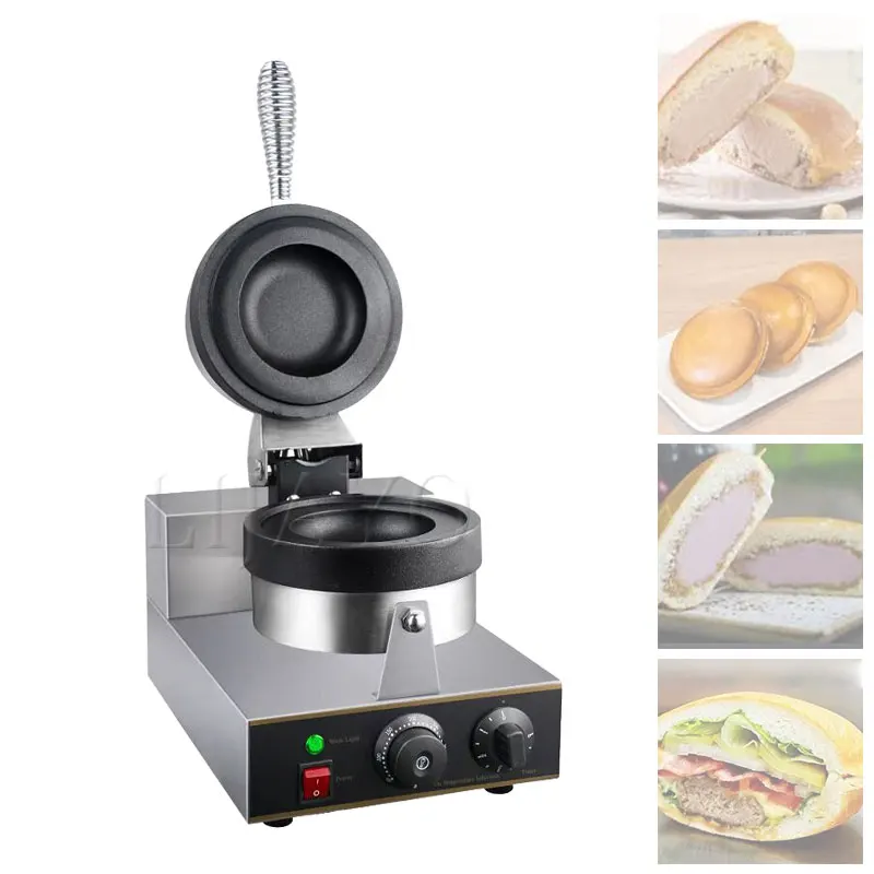 UFO Burger Maker Machine Electric Mini Flying Saucer Hamburger Press Ice Cream Sandwich Machine