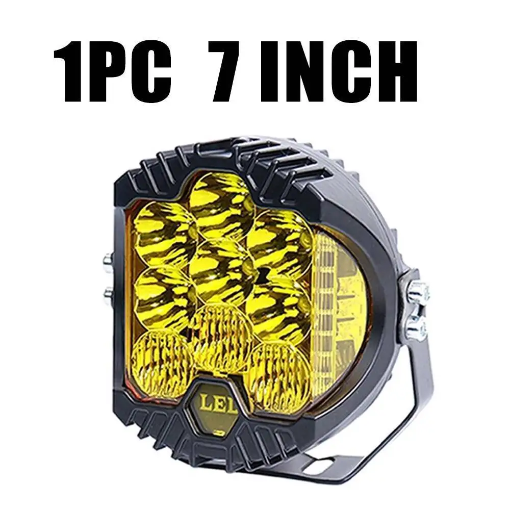 3 ''5'' 7 ''Automobiel LED Sport Werklampen Voor Lada Offroad 4X4 Voertuig Extra verlichting Led 7 INCH Combo Rijden Lamp Koplamp